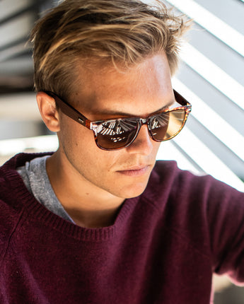 Bali 63 Black Men's Wooden Sunglasses
