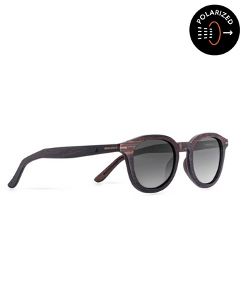 Heritage Ebony Carbon RX Men's Wooden Sunglasses