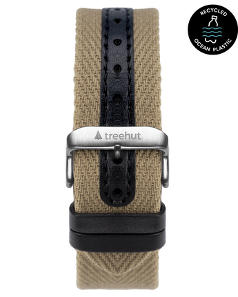 22mm Khaki Recycled Ocean Plastic